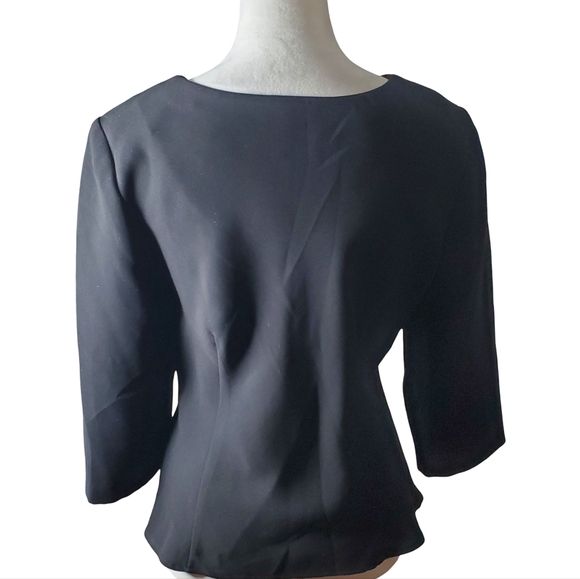 🦋Studio 1 Petite Vintage Embellished Applique  Top - Picture 3 of 6